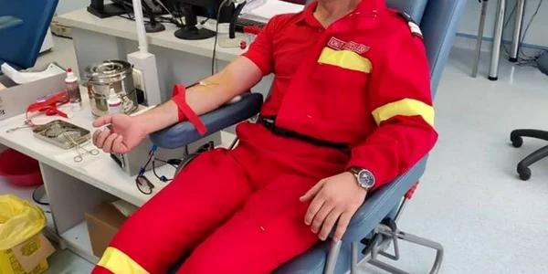 donator sange. foto arhiva personala 