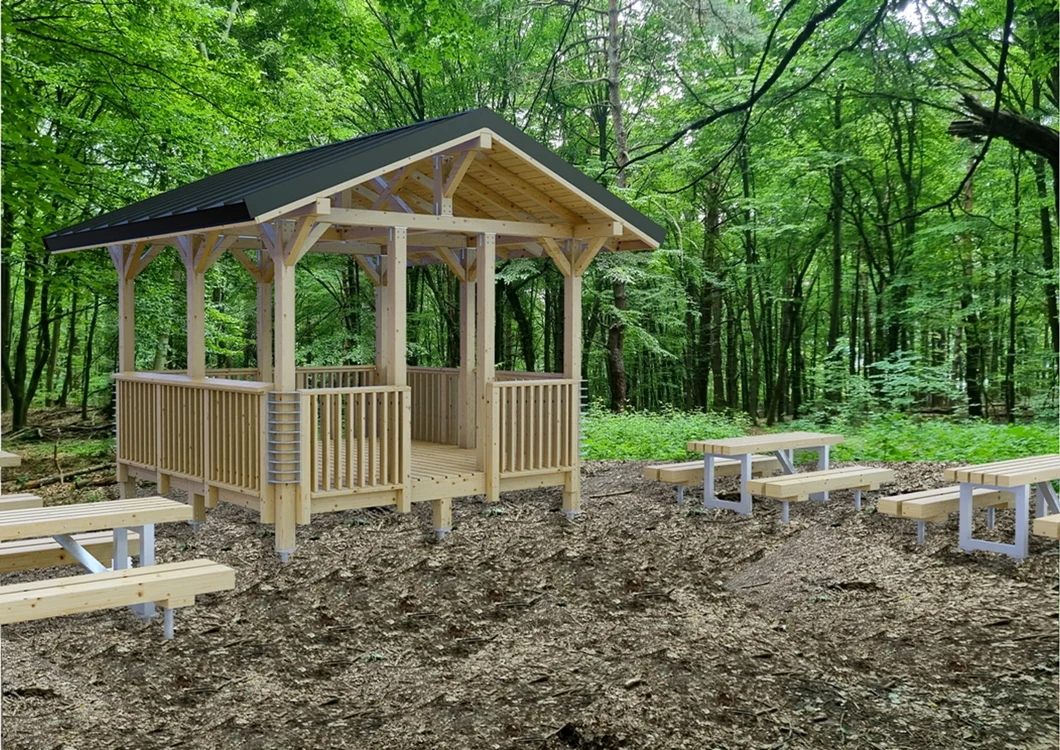 Tip de amenajare dintr-o pădure parc Foto Primăria Râmnicu Vâlcea