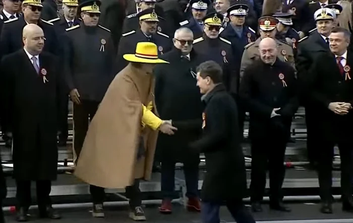 Iuliana Scântei a atras toate privirile la parada de la Arcul de Triumf / foto: arhiva Click!