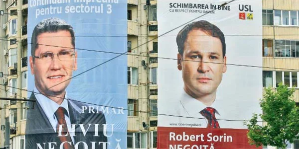 Pentru Primăria Sectorului 3 se duelează doi candidaţi cu numele de Negoiţă