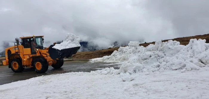 Afaceristul avea nevoie de deszăpezirea drumului pentru a exploata lemn FOTO Adevărul