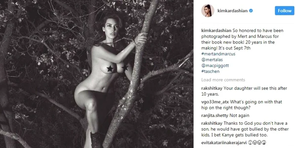 kim kardashian goala copac foto instagram