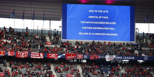 mesaj uefa finala LC 2022 28 mai stade de france foto epa efe