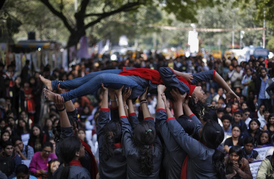 Moartea studentei a generat o serie de proteste în toată India FOTO Reuters