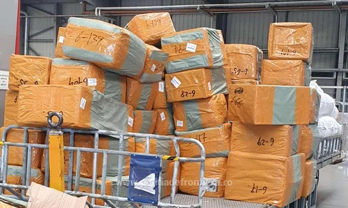 Tine de marfă contrafăcută, confiscată FOTO IGPF