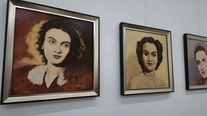 „Chipuri” - Maria Tănase, portrete realizate de Mihai Dascălu FOTO: Alina Mitran