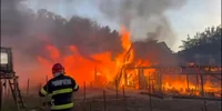 incendiu Bistrita Năsăud captură video Facebook jpg