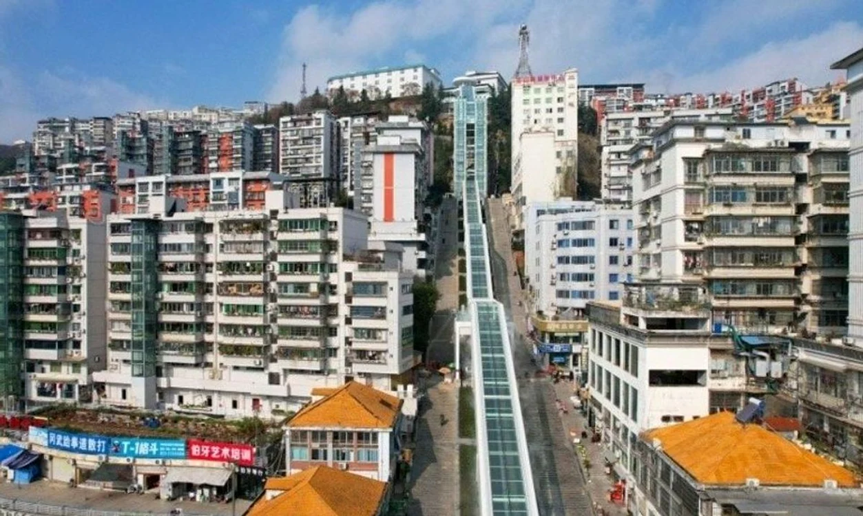 Scara rulantă Zeița Wushan (Foto: captură video)