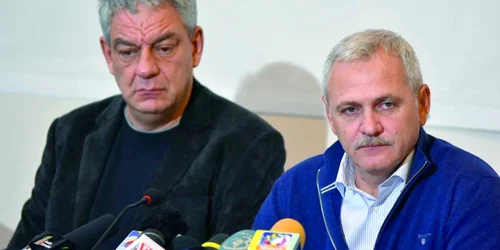 Mihai Tudose şi Liviu Dragnea FOTO Inquam Photos