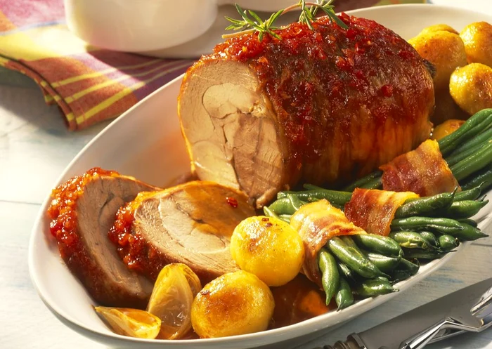 Putenoberkeule mit Chili Honigkruste jpeg