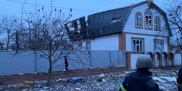 casa lovita de racheta in Ucraina Zmiiv foto Oleh Syniehubov jpg