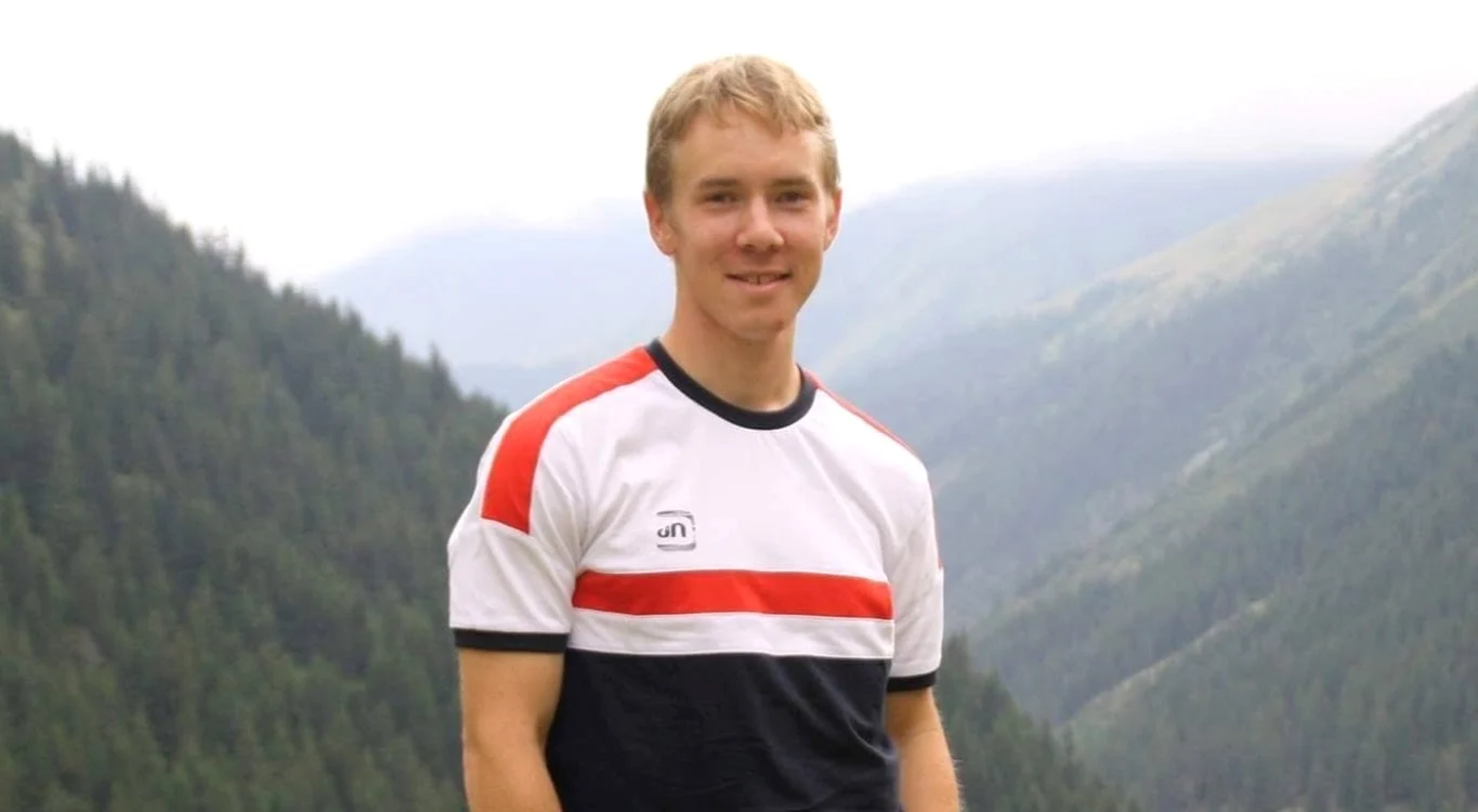 Jacob Grandstaff, în România. Foto Arhiva personală