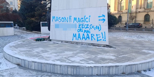 vandalizare monumente bucuresti Foto Facebook Dan Popescu 2 jpg