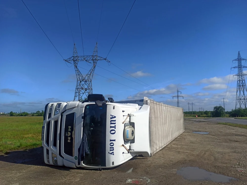Furtună puternică în Timiş FOTO Facebook/Severe Weather Alert România