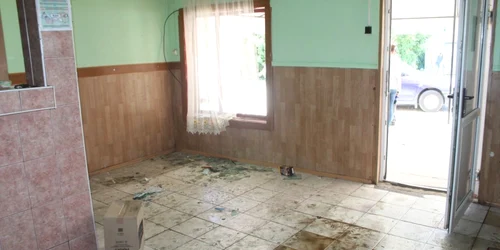 evacuare cu toporul la Bistrita 1