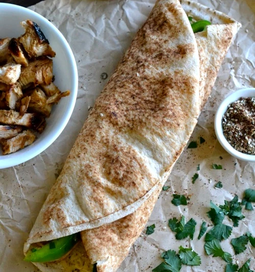 Grilled Chicken and Hummus Wraps notenoughcinnamon com2 jpeg