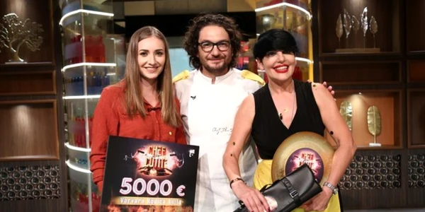 Chef Patrizia a câştigat premiul ediţiei speciale de Chefi la cutite fot Antena 1