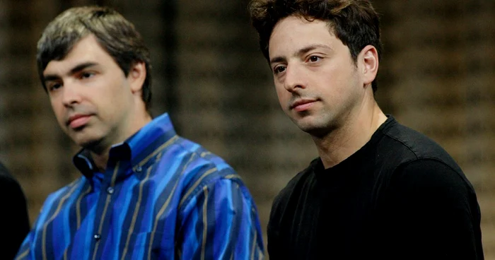 Larry Page şi Sergey Brin în 2006 FOTO Reuters