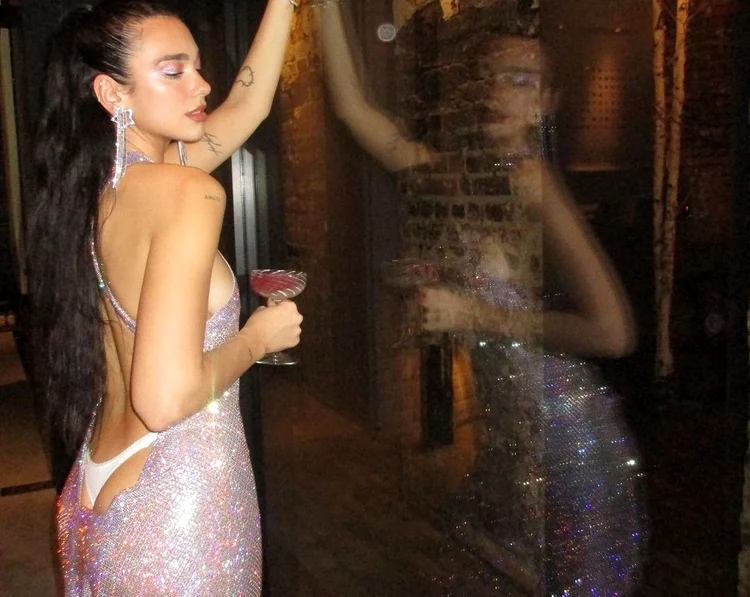 Dua Lipa a purtat o ținută de infarct (Foto: Instagram)