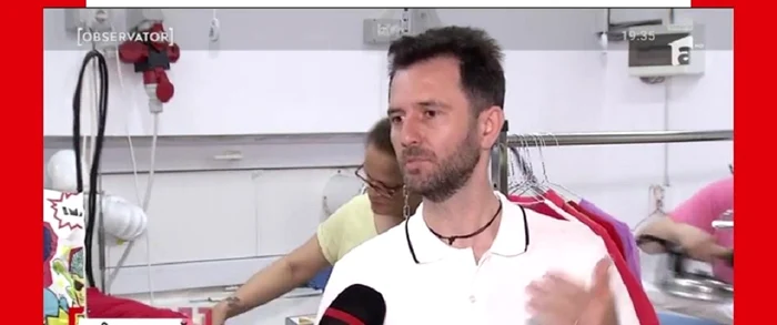 Mitruț Paici, românul care și-a deschis propria călcătorie / foto: Captură Observator News