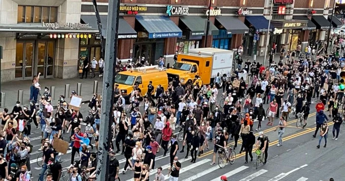 Proteste New York foto arhivă