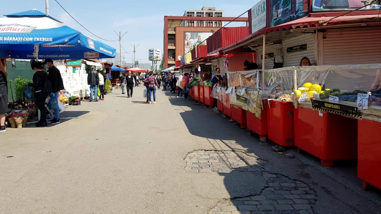 După ora 13.00, zona s-a mai eliberat