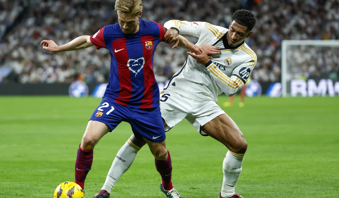 Real Madrid a învins FC Barcelona în derby-ul din Spania (FOTO: EPA)