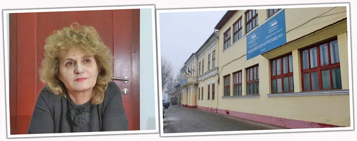 Mioara Comana  s-a plâns de iritații  la nivelul ochilor  și în gât după vizita la Liceul German 