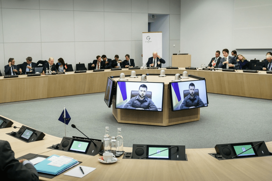 LIVE TEXT | Război în Ucraina. Zelenski va participa la summitul G7. Ucraina obține un plan de ajutorare de 15,6 miliarde de dolari