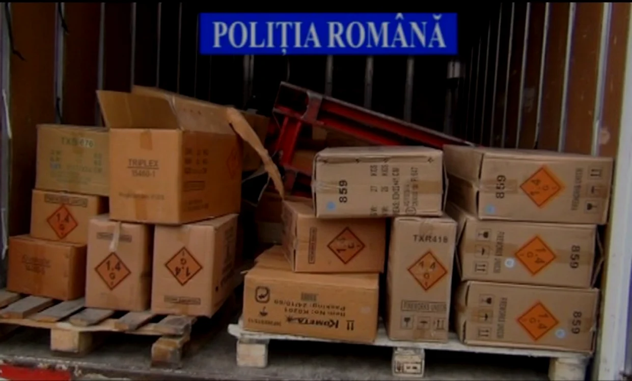 artificii confiscate foto politia romana
