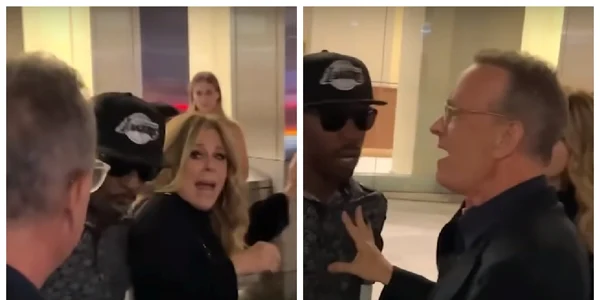 Tom Hanks a avut o ieşire nervoasă în public foto captura video