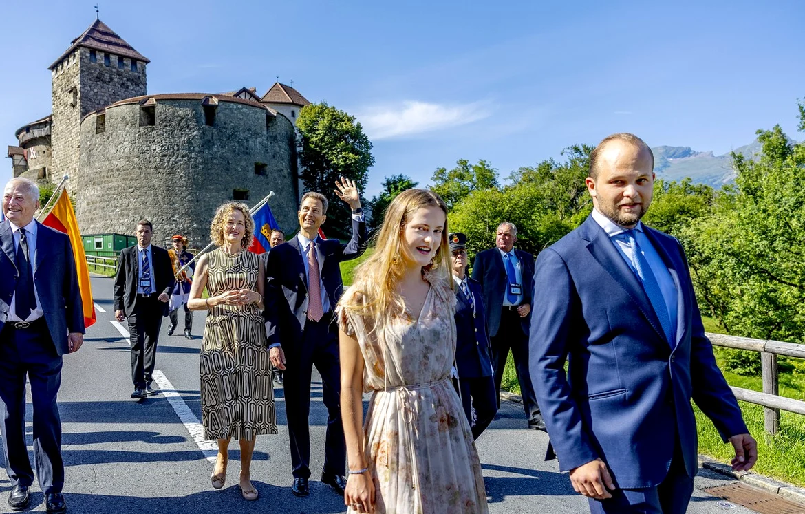 Prințul Joseph Wenzel de Liechtenstein și sora sa, Marie Caroline profimedia 0898936697 jpg