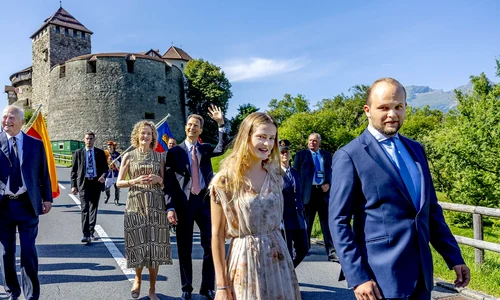 Prințul Joseph Wenzel de Liechtenstein și sora sa, Marie Caroline   profimedia 0898936697 jpg