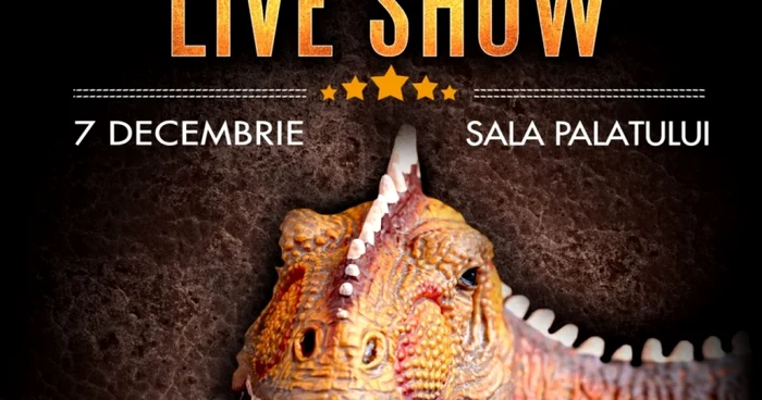 Show-ul „Jurassic Experience“ este recomandat copiilor de peste trei ani