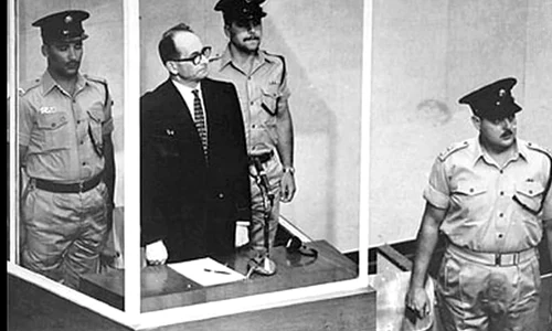 Începe procesul Eichmann în Israel  jpeg