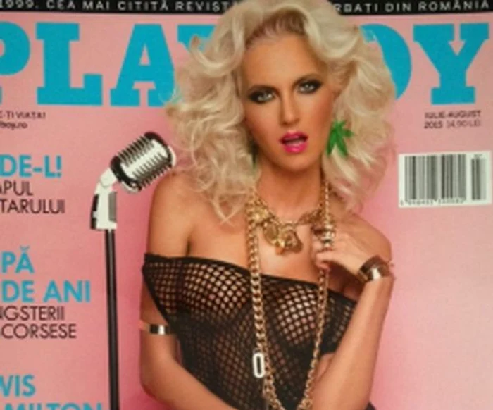 Anca Pop a pozat în Playboy în 2005