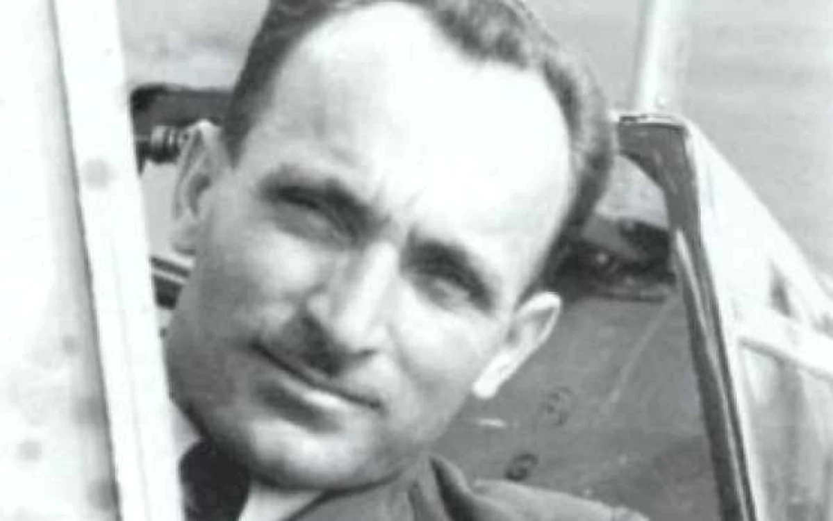 Alexandru Şerbănescu, unul dintre eroii aviaţiei române FOTO: Arhivă