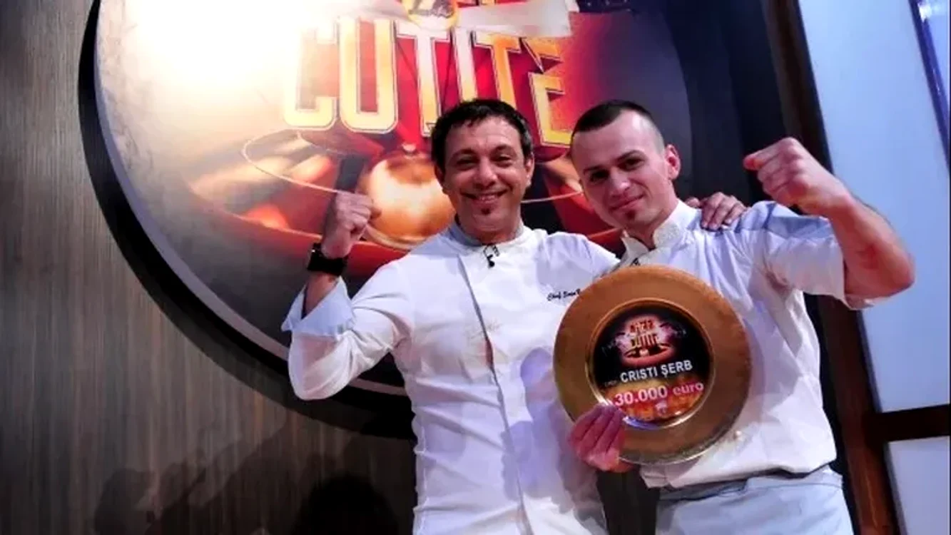 Cristi Șerb, primul câștigător „Chefi la cuțite” / foto: Instagram 