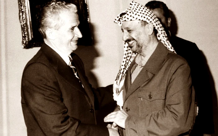 Susţinându-l
pe Yasser Arafat, Ceauşescu şi-a compromis relaţiile cu Israelul