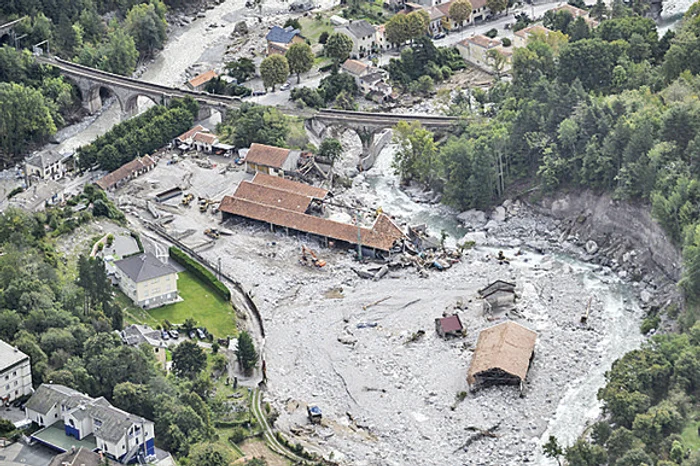Puhoaiele au făcut ravagii în departamentul Alpes-Maritimes, cu un an în urmăFoto: Profimedia
