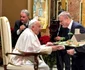 Ioan Varga, întâlnire cu Papa Francisc. Foto Fanatik
