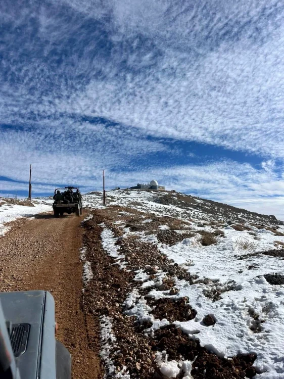 Forțele de Apărare ale Israelului au preluat vârful Muntelui Hermon FOTO via CNN