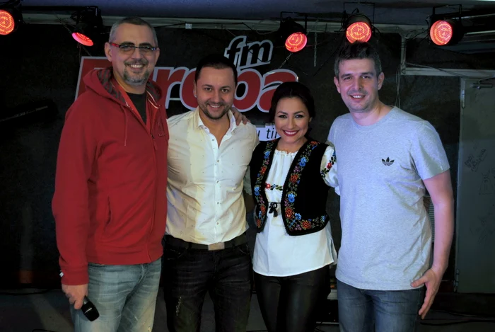 Andra a picat în plasa celor de la Europa FM, Vlad Petreanu şi George Zafiu