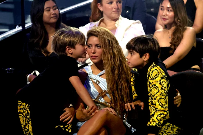Shakira, alături de băieții ei, Sasha și Milan, la MTV VMA 2023
