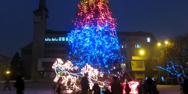Lumini pe străzile din Vaslui