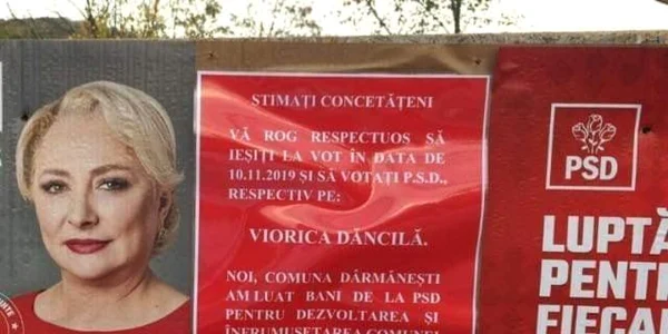 afise indemn vot dancila darmanesti