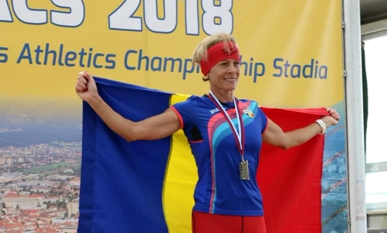 În septembrie, Paraschiva Borş aducea de la Balcaniadă două medalii de aur FOTO: Arhivă personală