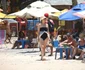 Prințesa Sofia a Suediei, în costum de baie, alături de socrii săi