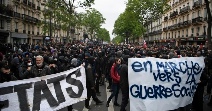 Proteste Franta dupa alegeri FOTO Getty Images