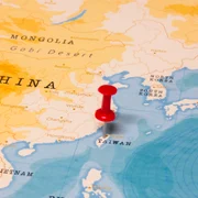 Hartă Taiwan China FOTO Shutterstock